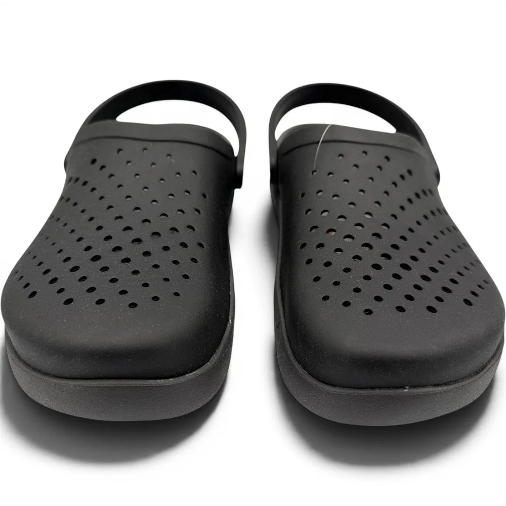 Crocs Inmotion Clog Men 12 Black LiteRide Comfort Sandal 209964-001 **NEW**